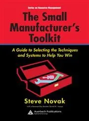 Cover of The Small Manufacturer's Toolkit
