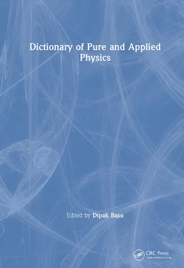 Cover of Dictionary of Pure and Applied Physics
