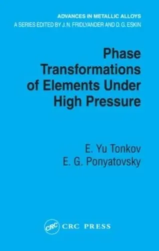 Cover of Phase Transformations of Elements Under High Pressure