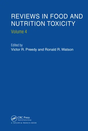 Cover of Reviews in Food and Nutrition Toxicity (4)