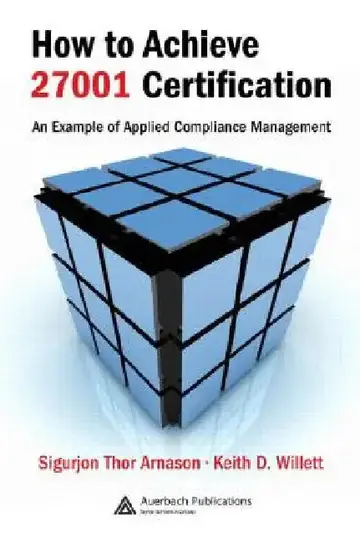 Cover of How to Achieve 27001 Certification