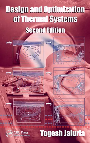 Cover of Design and Optimization of Thermal Systems