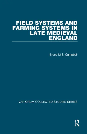 Cover of Field Systems and Farming Systems in Late Medieval England