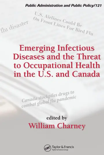 Cover of Emerging Infectious Diseases and Threat to Occupational Health in the U.S. and Canada