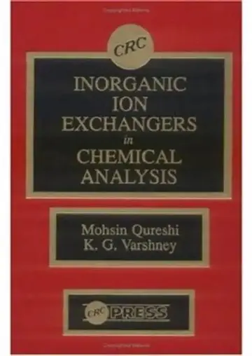 Cover of Inorganic Ion Exchangers in Chemical Analysis