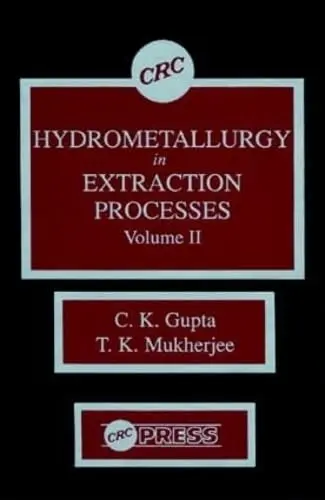 Cover of Hydrometallurgy in Extraction Processes