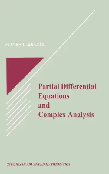 Cover of Partial Differential Equations and Complex Analysis