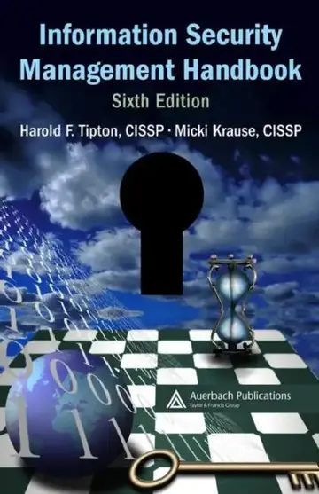 Cover of Information Security Management Handbook 6/E 4v