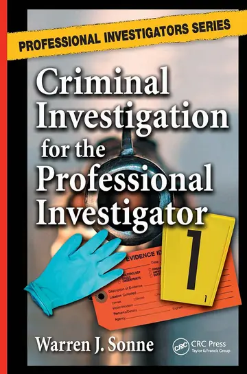 Cover of Criminal Investigation for the Professional Investigator