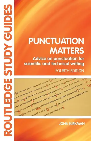 Cover of Punctuation Matters