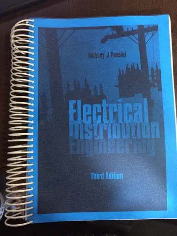 Cover of Electrical Distribution Engineering, Third Edition