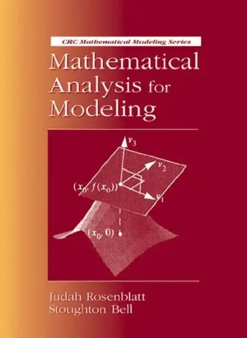 Cover of Mathematical Analysis for Modeling