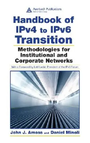 Cover of Handbook of IPv4 to IPv6 Transition