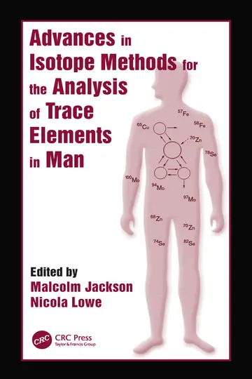 Cover of Advances in Isotope Methods for the Analysis of Trace Elements in Man
