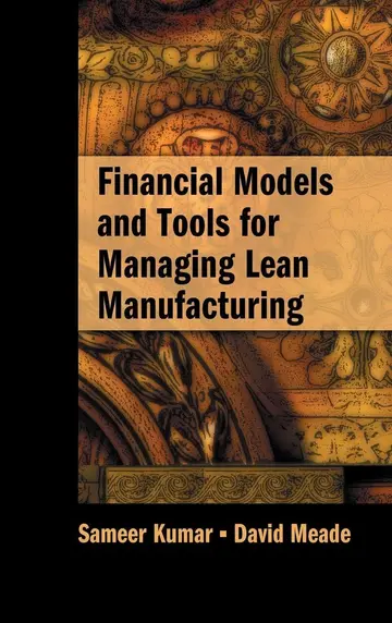 Cover of Financial Models and Tools for Managing Lean Manufacturing