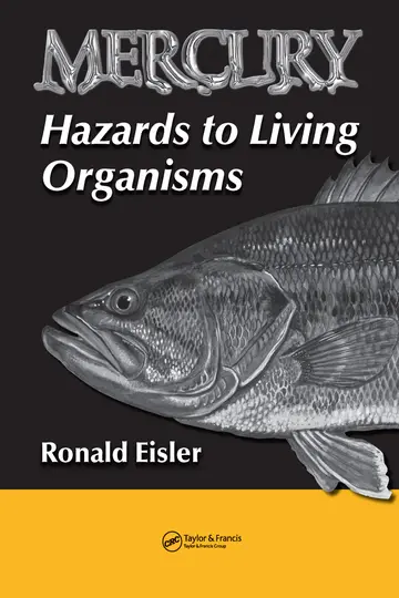 Cover of Mercury Hazards to Living Organisms