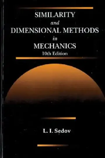 Cover of Similarity and Dimensional Methods in Mechanics