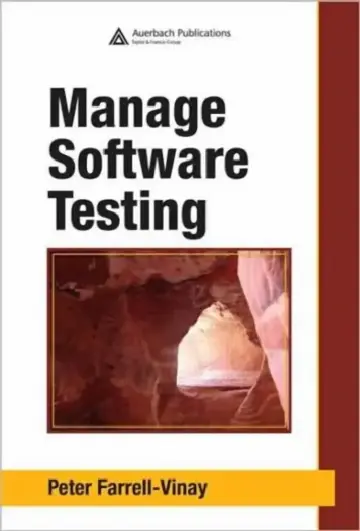 Cover of Manage Software Testing