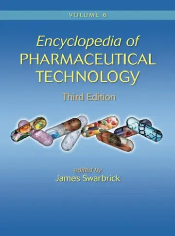 Cover of Encyclopedia of Pharmaceutical Technology