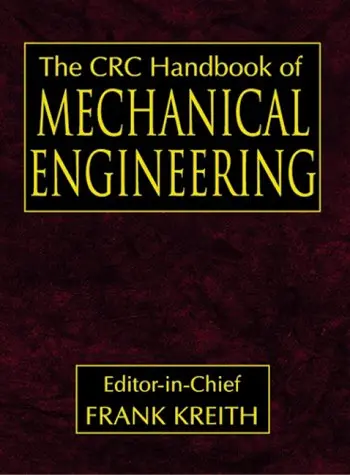 Cover of The CRC Handbook of Mechanical Engineering, Second Edition