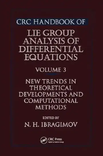 Cover of CRC Handbook of Lie Group Analysis of Differential Equations