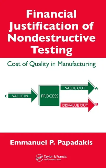 Cover of Financial Justification of Nondestructive Testing