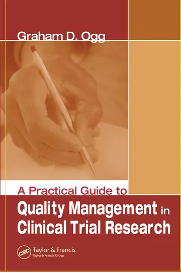 Cover of A Practical Guide to Quality Management in Clinical Trial Research