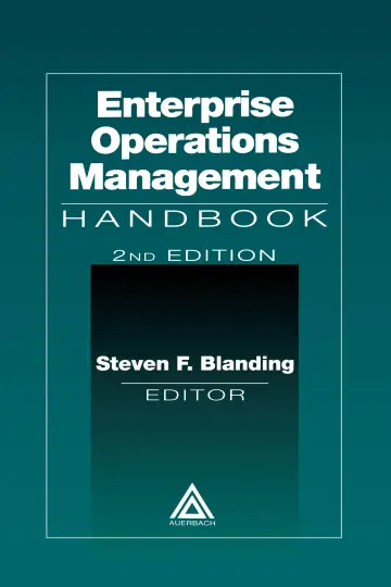 Cover of Enterprise Operations Management Handbook, Second Edition