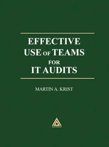 Cover of Effective Use of Teams for IT Audits