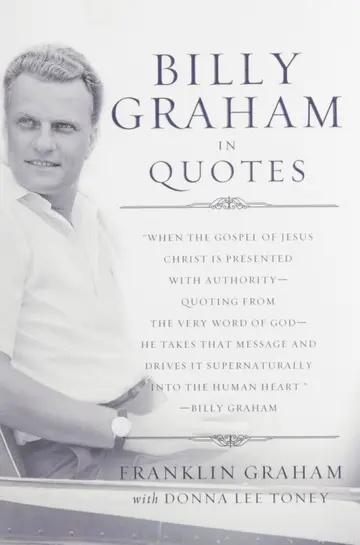 Cover of Billy Graham in Quotes