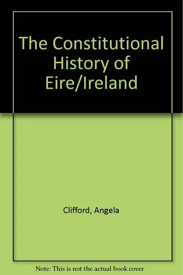 Cover of The Constitutional History of Eire/Ireland