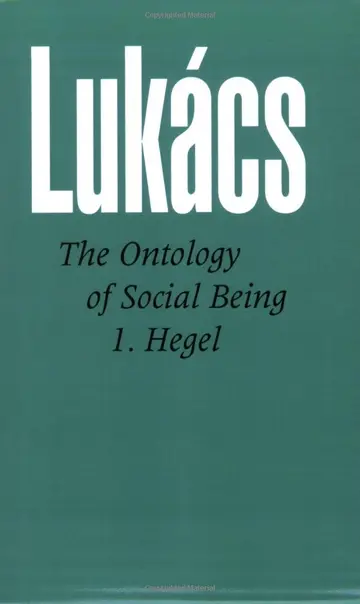 Cover of Ontology of Social Being