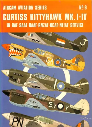 Cover of Curtiss (P-40) Kittyhawk Mk I-IV in R.A.F., S.A.A.F., R.A.A.F., R.N.Z.A.F., R.C.A.F.and N.E.I.A.F.Service
