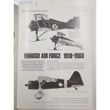 Cover of Finnish Air Force, 1918-68