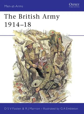 Cover of The British Army 1914-18