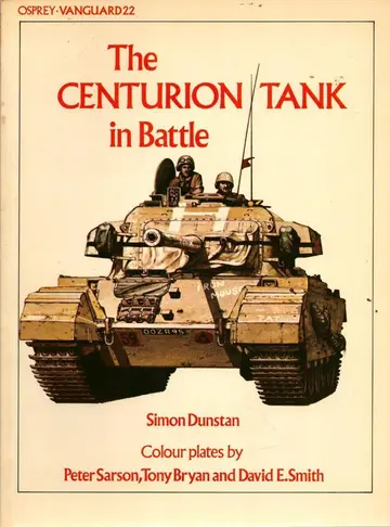 Cover of The Centurion Tank in Battle (Vanguard)