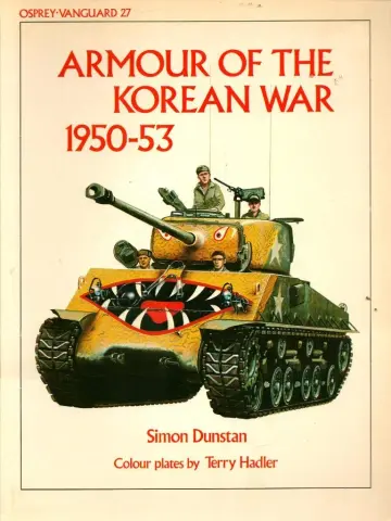 Cover of Armour of the Korean War 1950-53 (Vanguard)