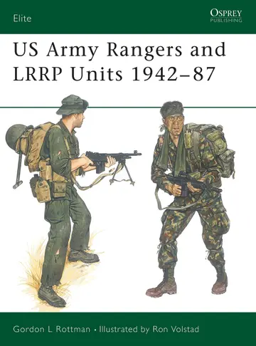 Cover of US Army Rangers and L.R.R.P.Units, 1942-87