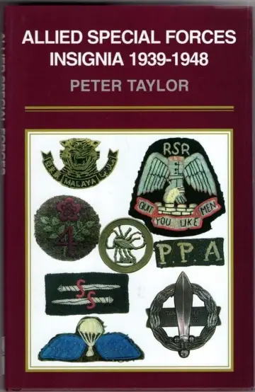 Cover of Allied Special Forces Insignia 1939-1948