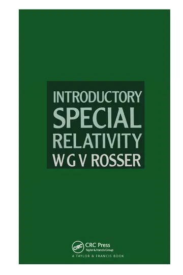 Cover of Introductory Special Relativity