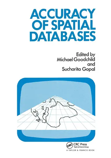 Cover of The Accuracy of Spatial Databases