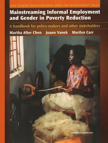 Cover of Mainstreaming Informal Employment and Gender in Poverty Reduction