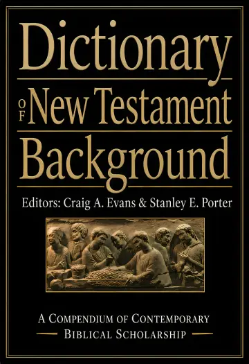 Cover of Dictionary of New Testament Background