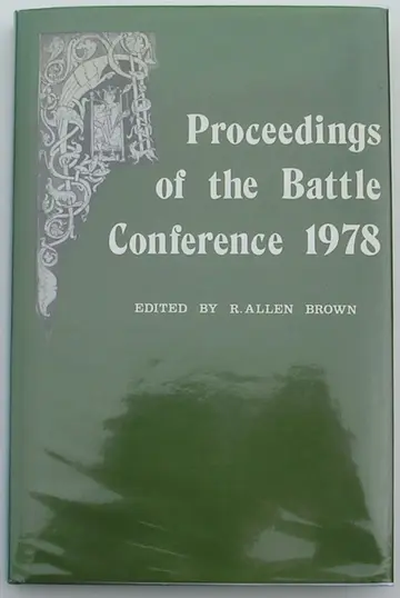 Cover of Anglo–Norman Studies I – Proceedings of the Battle Conference 1978