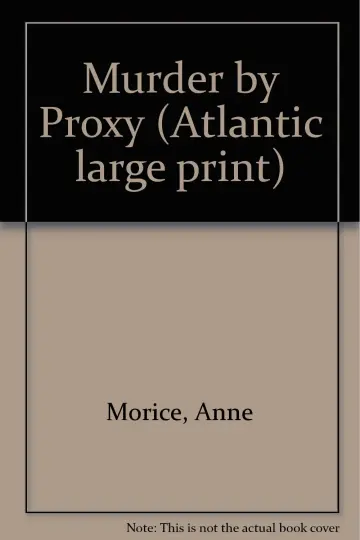 Cover of Murder by Proxy