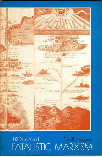 Cover of Trotsky and Fatalistic Marxism