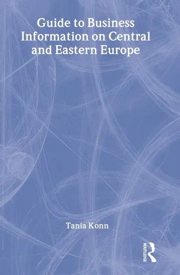 Cover of Guide to Business Information on Central and Eastern Europe