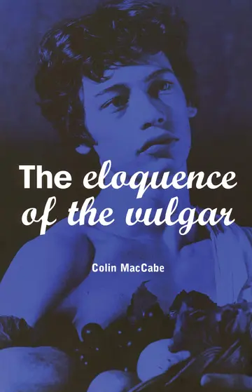 Cover of The Eloquence of the Vulgar