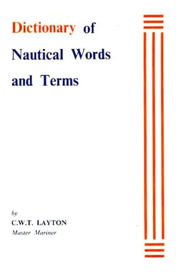 Cover of Dictionary of Nautical Words and Terms