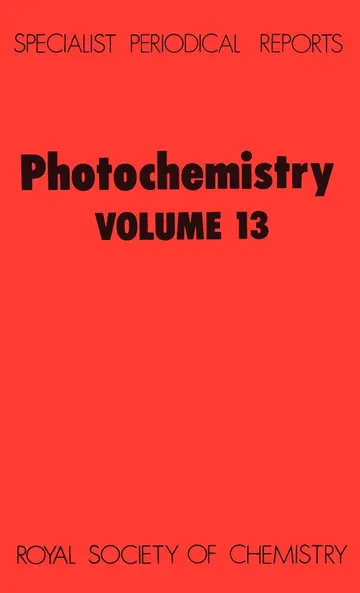 Cover of Photochemistry